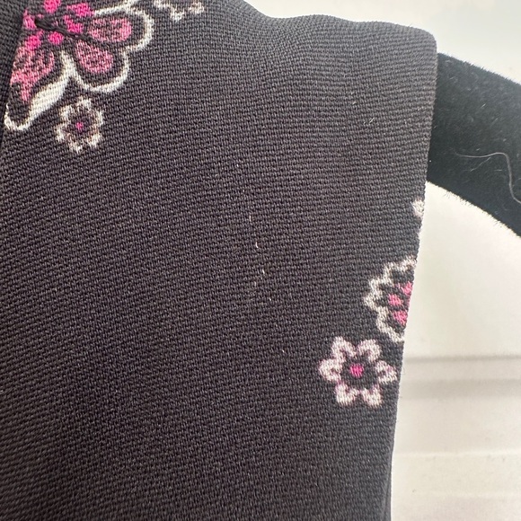 Altuzarra Black and Pink Asymmetrical Peplum Sleeveless Blouse - Picture 5 of 5